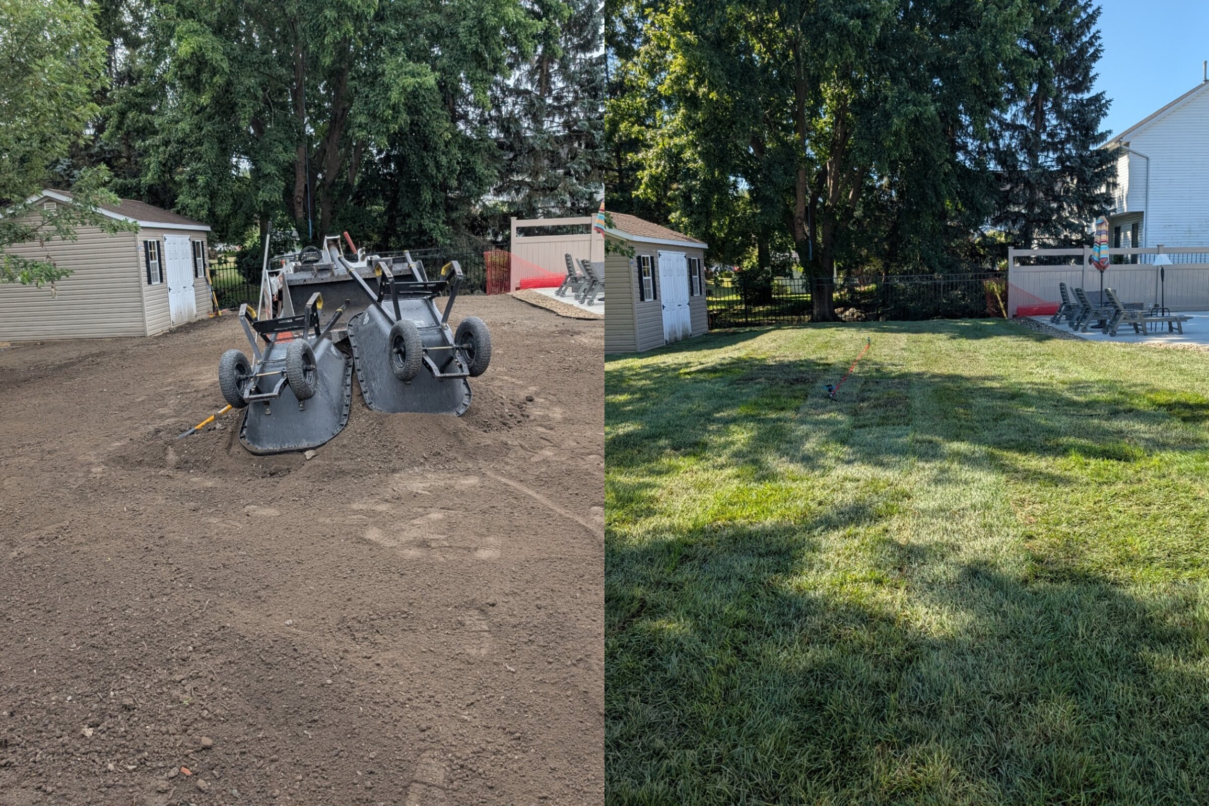 Landscaping transformation in Western New York